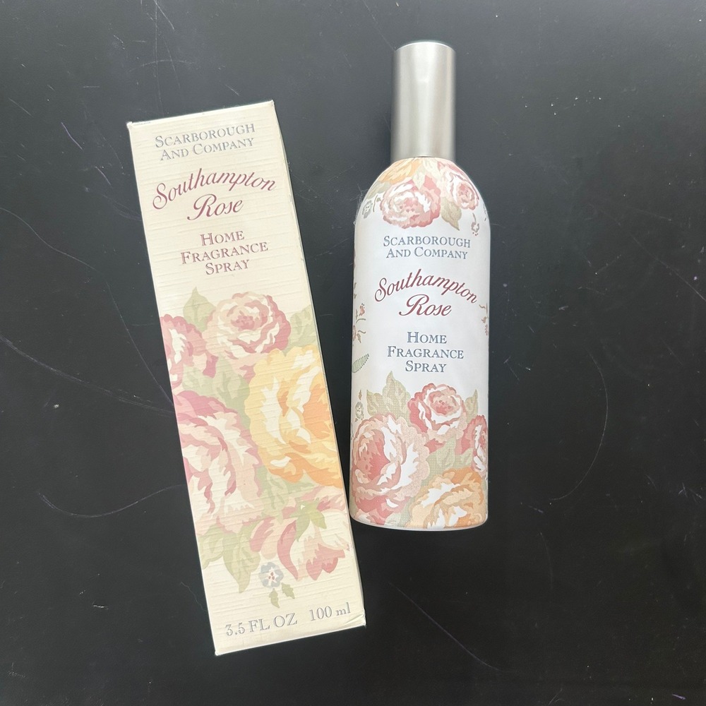 Crabtree Evelyn Scarborough Company Southampton Rose Home Fragrance Spray READ